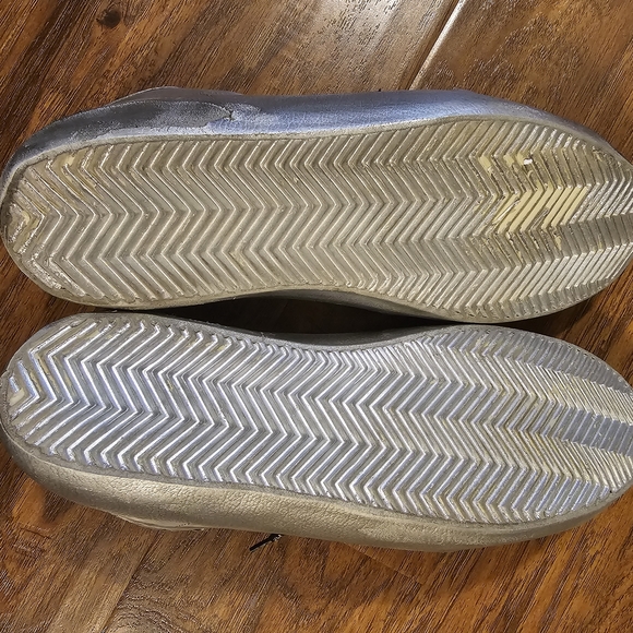 Golden Goose Limited Edition Superstar Sneakers in Silver | S44 - Picture 6 of 10